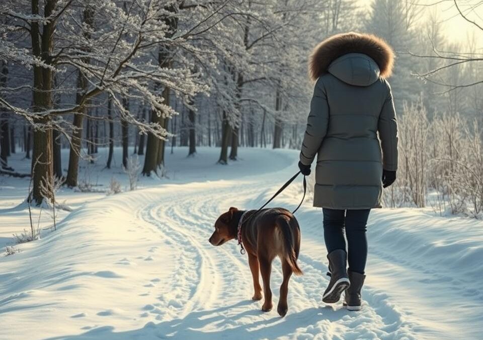 Csúszós utak – hogyan kerüld el a balesetet kutyasétánál?