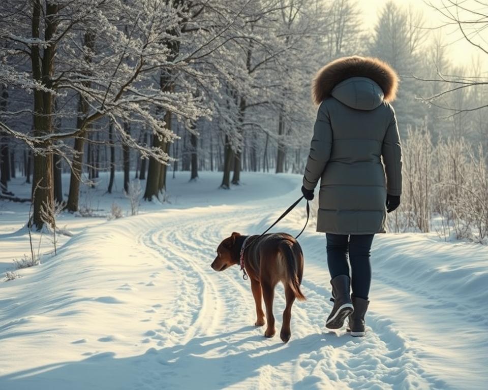 kutyaséta balesetmegelőzés tél