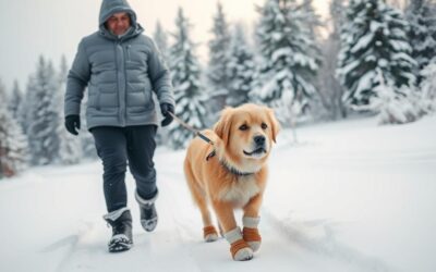 Téli kutyasétáltatás szabályai