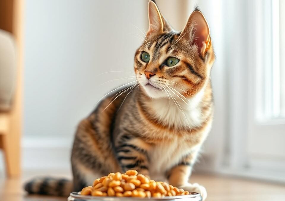 Új eledel = boldogabb macska