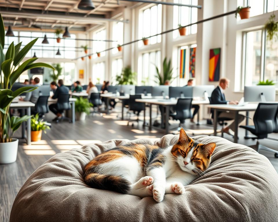 macska coworking irodákban