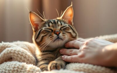 Macskás blog 21 Simogatás kellett az evéshez – ma már nem