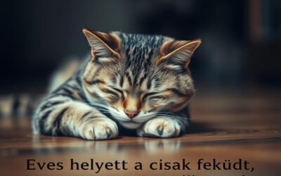 Macskás blog 24 Evés helyett csak feküdt – most újra aktív