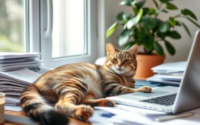 Macska munkahelyi stresszoldás – Minden, amit tudnod kell róla!