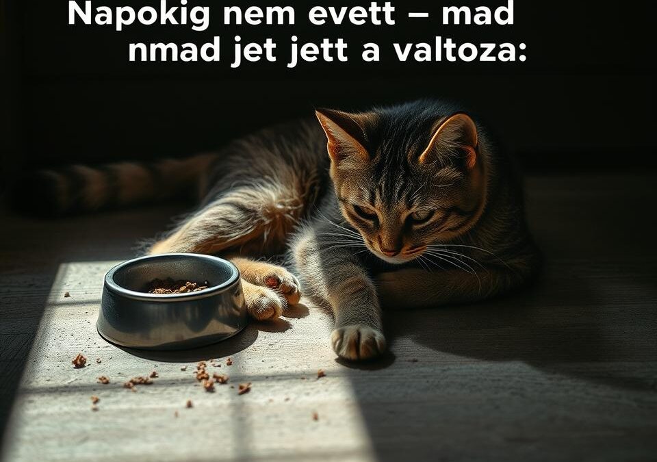 Napokig nem evett – majd jött a változás