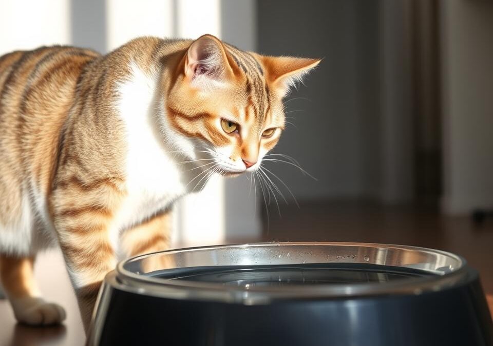 Alig ivott vizet – most már magától iszik