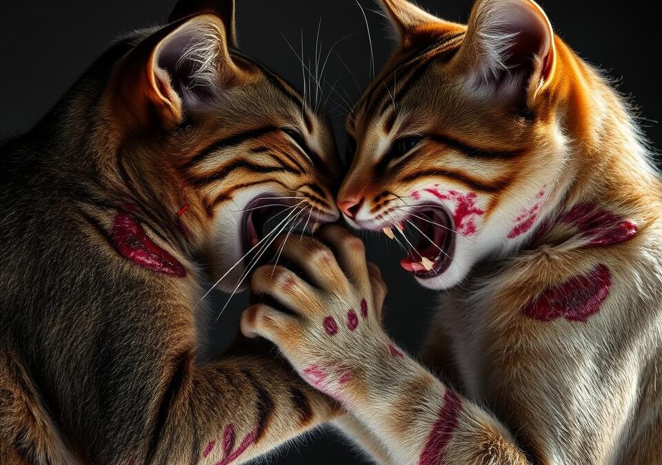 Macska nem ivartalanított kandúrok verekedési sebei – Minden, amit tudnod kell róla!