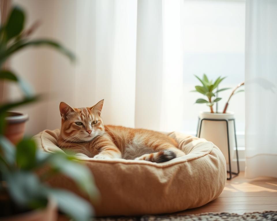 macska nyugtató fekhely kiválasztása