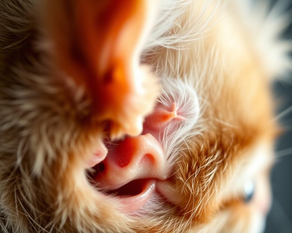 macska otitis media