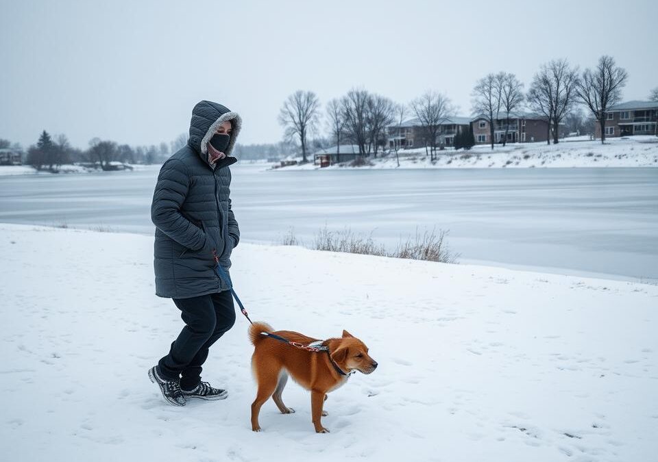 Mikor ne sétáltasd a kutyád télen?