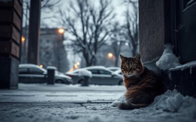 Macskás blog 23 Mit tegyél, ha kóbor macskát látsz a hidegben?