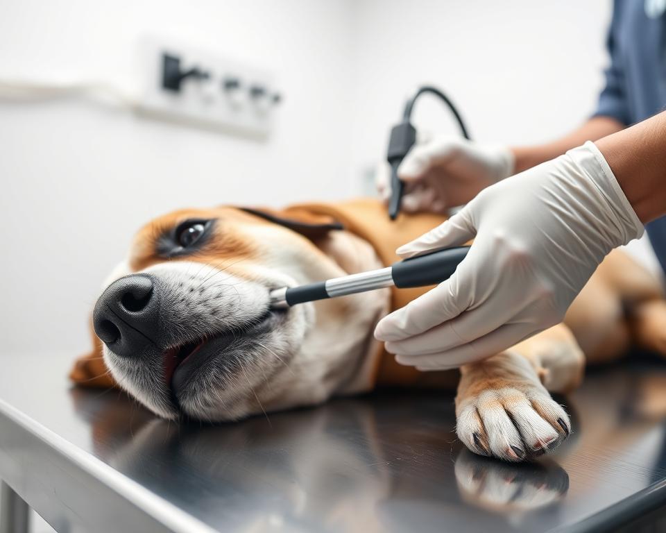 kutya endoszkópos vizsgálat