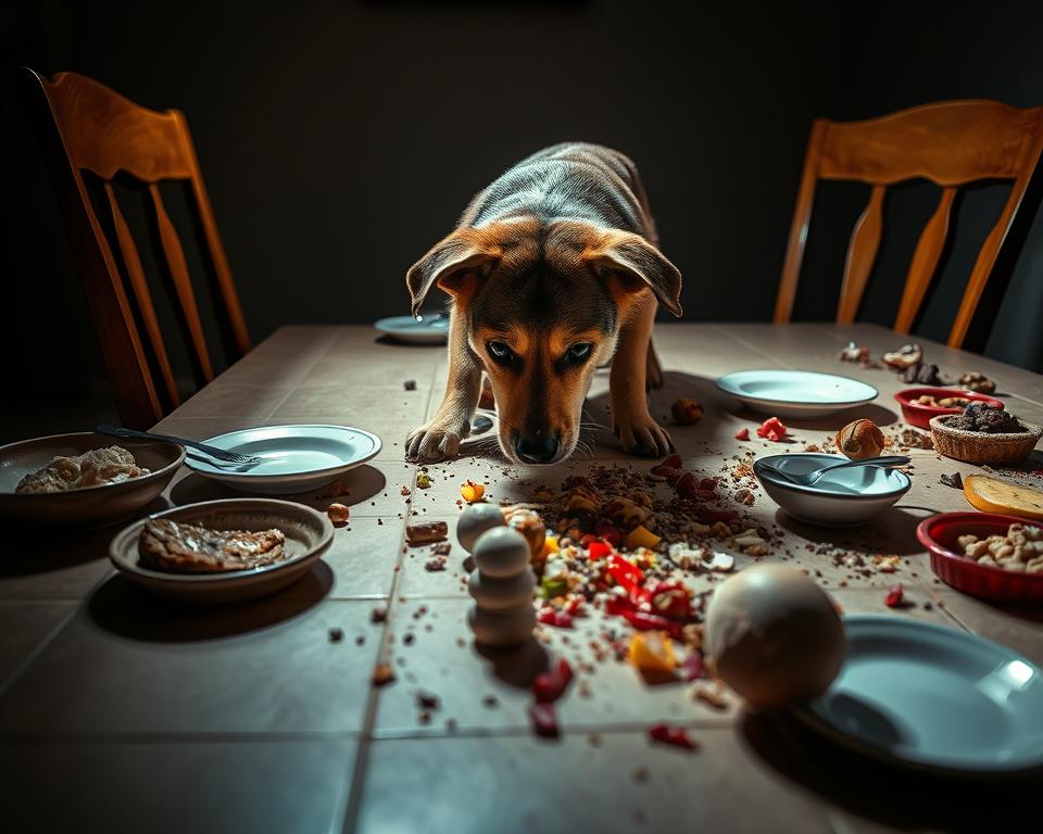 kutya-etkezoasztal-veszelyei kutya étkezőasztal veszélyei