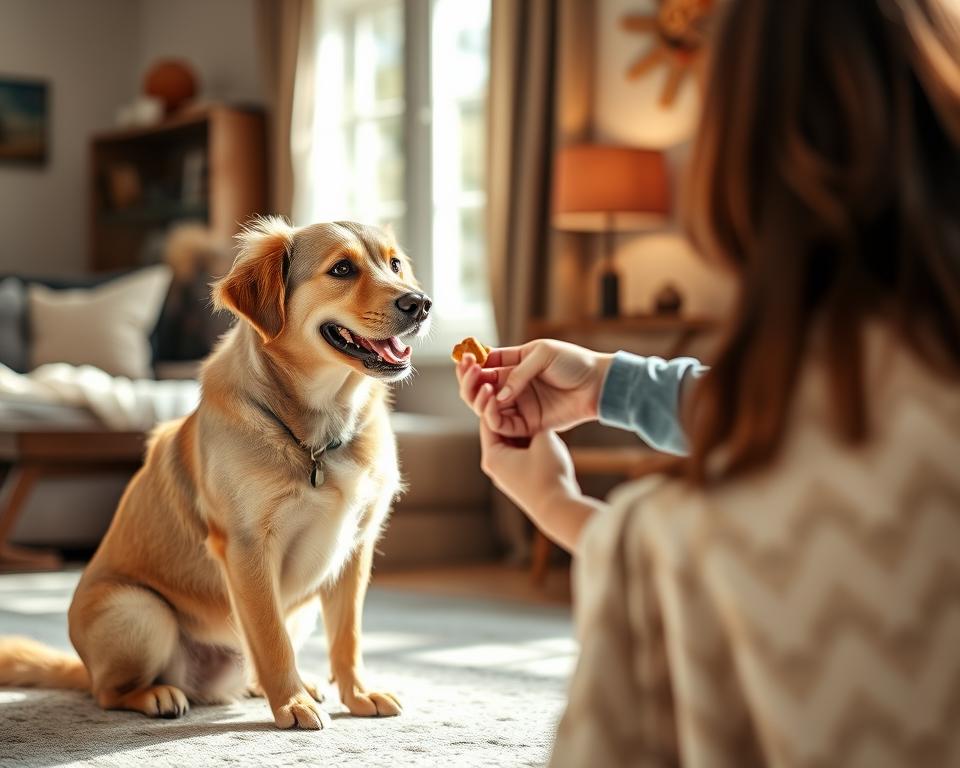 kutya jutalomfalatos tanítás