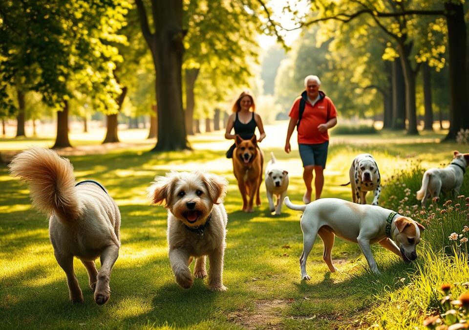 Kutya közös séta kutyacsoportokkal – Minden, amit tudnod kell róla!