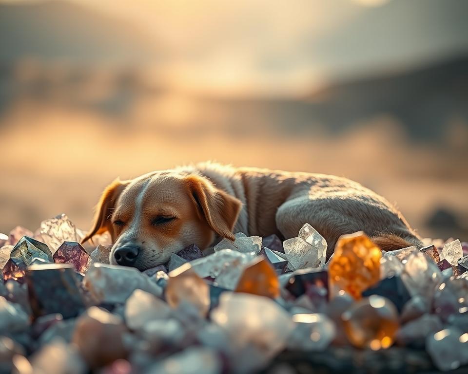 kutya kristályterápia