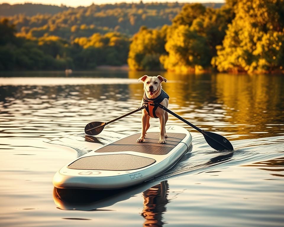 kutya-paddleboardozas kutya paddleboardozás