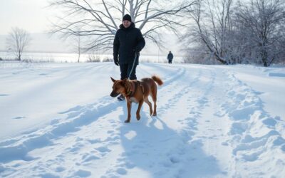 Kutya téli séta veszélyei – Minden, amit tudnod kell róla!