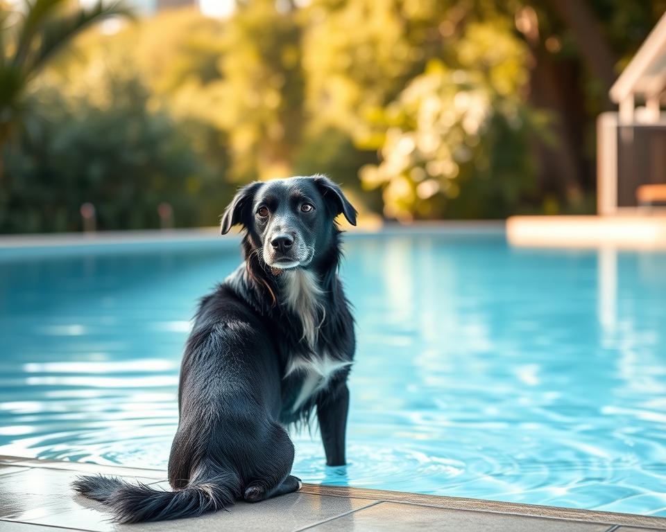 kutya uszodai viselkedés