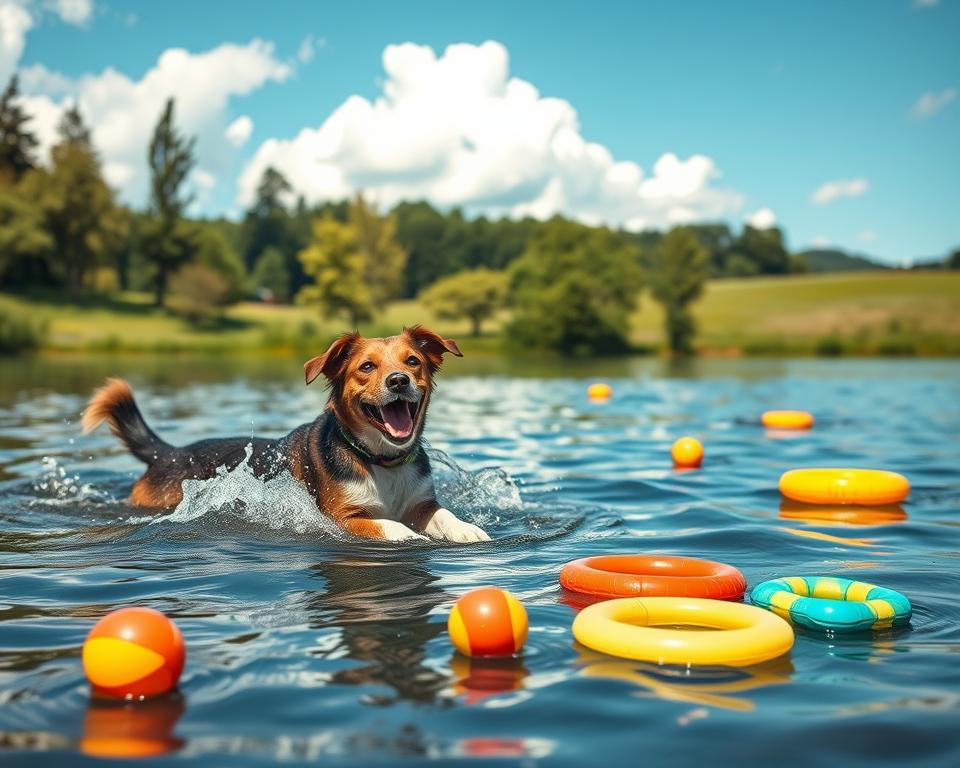kutya vízi játékok