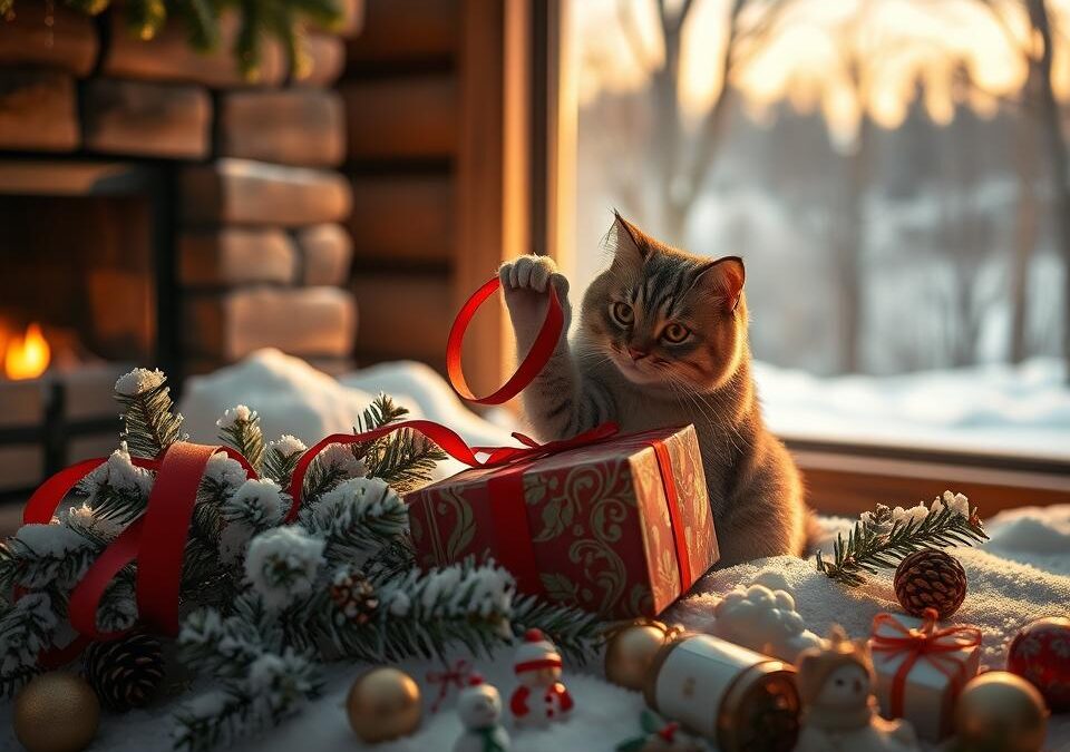 Macska ajándékötletek télre