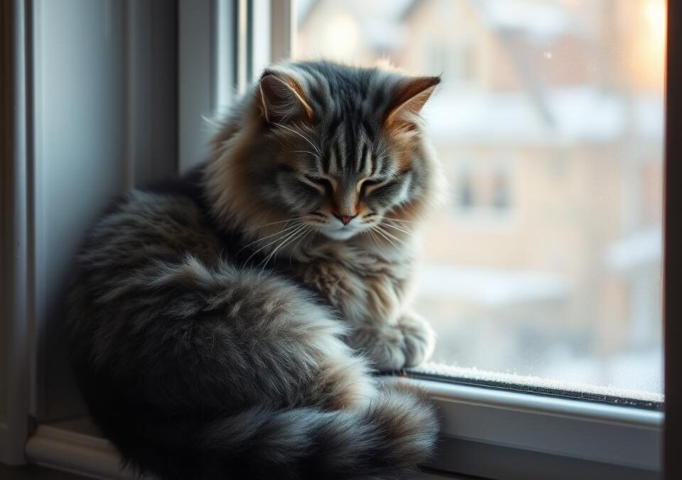 Miért fázik a cicád, ha benti?