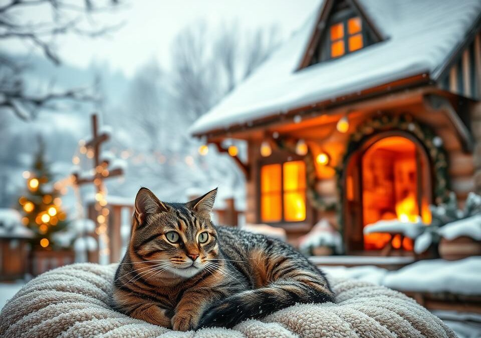 Miért dorombol többet a macskád télen?