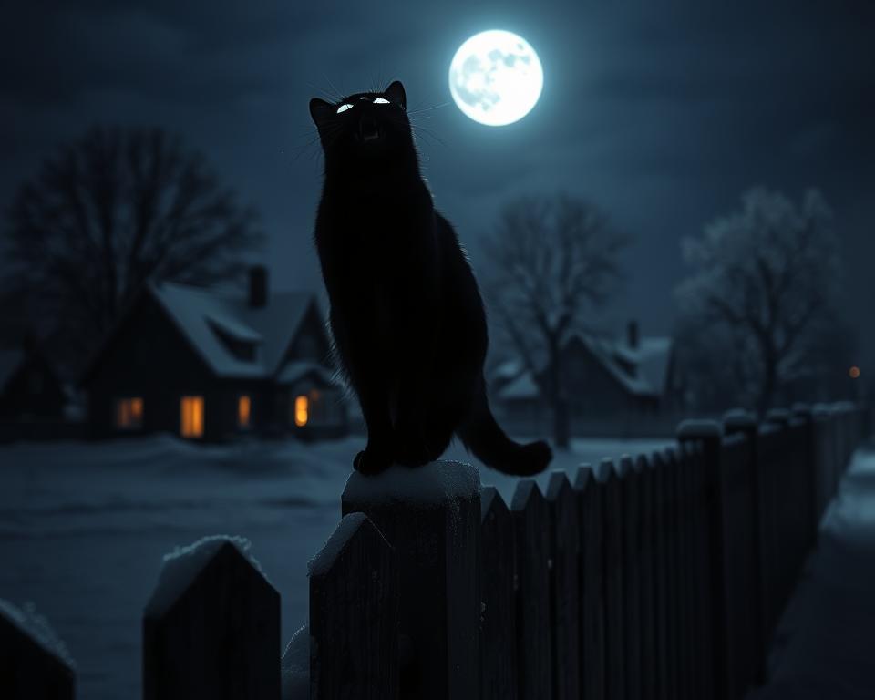 Miért nyávog éjjel a macska télen?