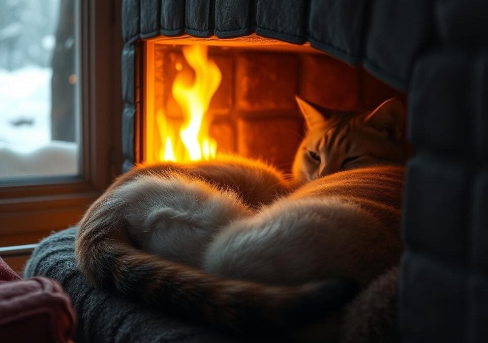 Téli energiaszükséglet macskáknál