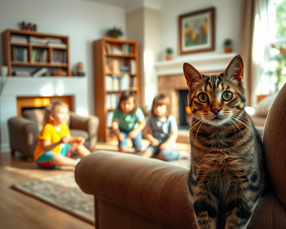macska és gyerekek