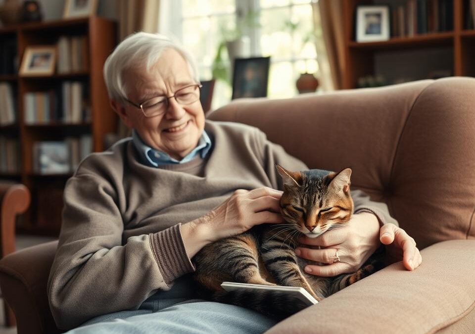 Macska és idősek kapcsolata – Minden, amit tudnod kell róla!