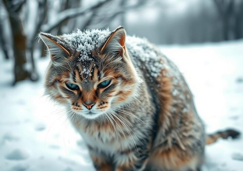 Macska fagyási tünetei – mit tegyél azonnal?