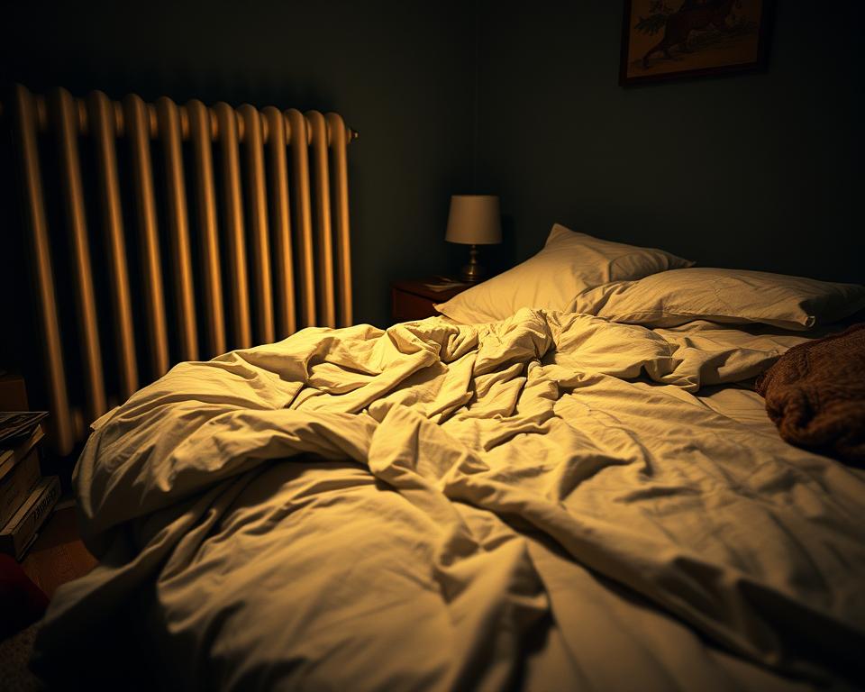 macska fekhely fűtőtesten tél