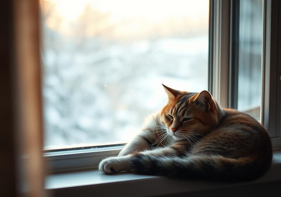 Macskás képek téli hangulatban – fotózási tippek