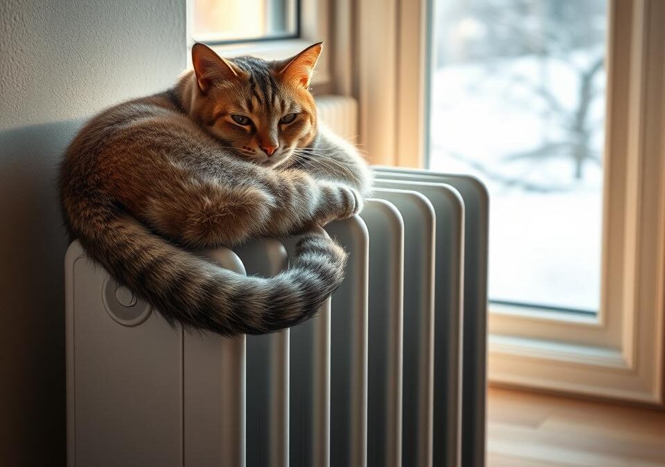 Macskák és a fűtés – veszély vagy kényelem?