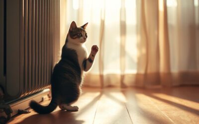 Macskás blog 16 Macskák és a fűtőtestek – égésveszély megelőzése