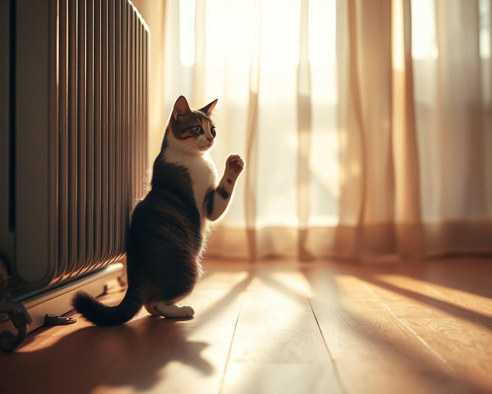 Macskák és a fűtőtestek – égésveszély megelőzése