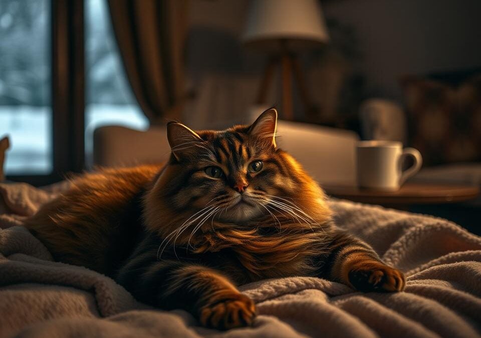 Miért hízik meg a cicád télen?