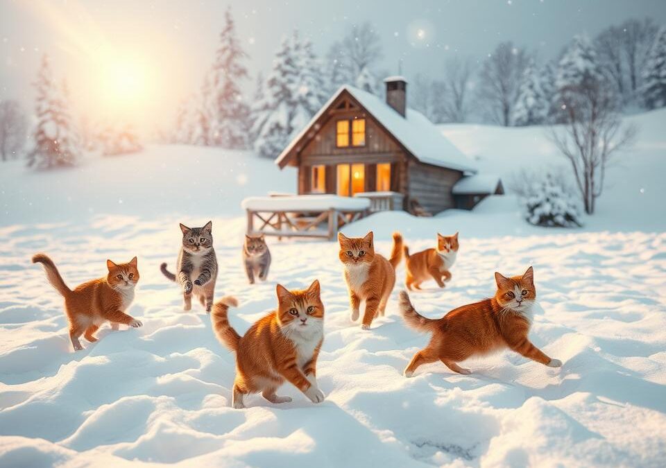 Macskák és a hó – mit szabad és mit nem?