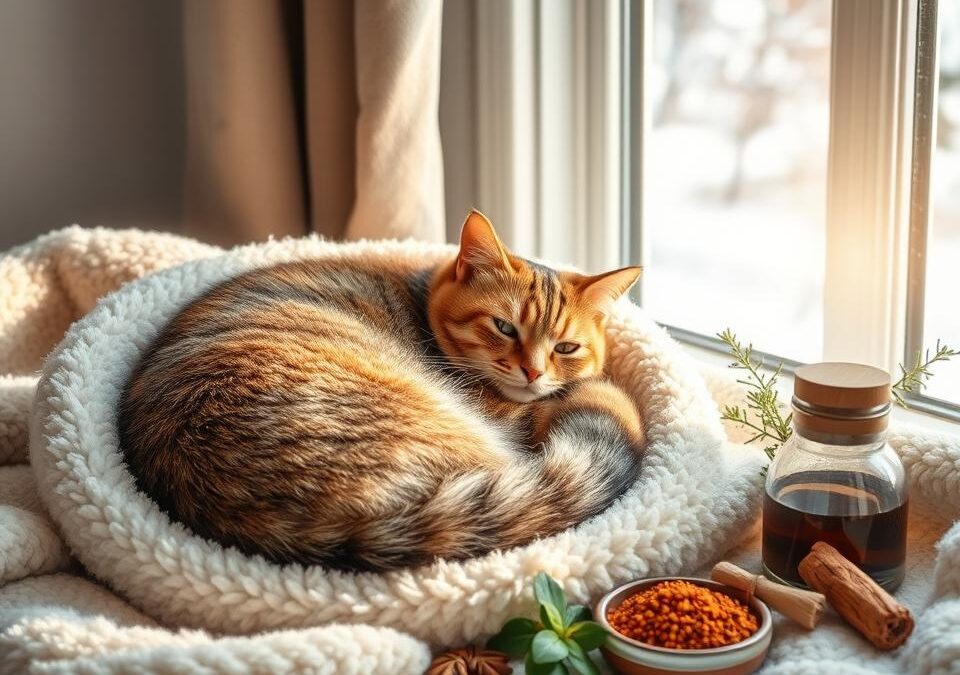 Macska téli immunrendszerének támogatása