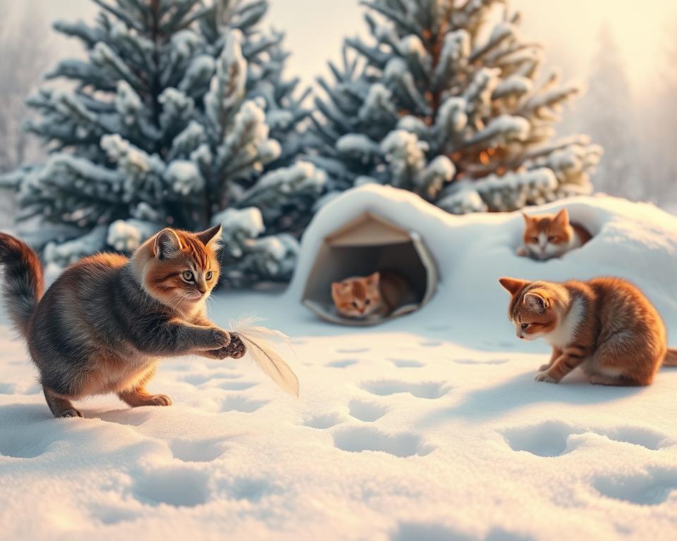 macska-jatek-tel macska játék tél