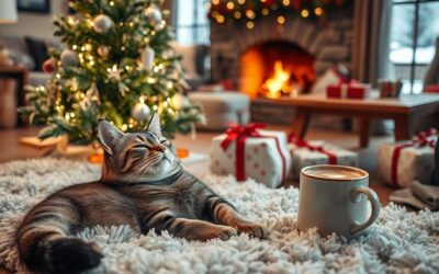 Macska karácsonykor – hogyan ne zavarja az ünnepeket?