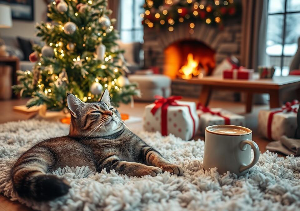 Macska karácsonykor – hogyan ne zavarja az ünnepeket?