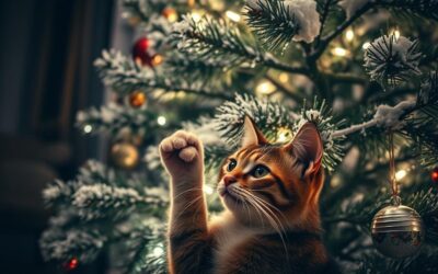 Macskás blog 19 Macska és a fenyőfa – biztonsági tanácsok