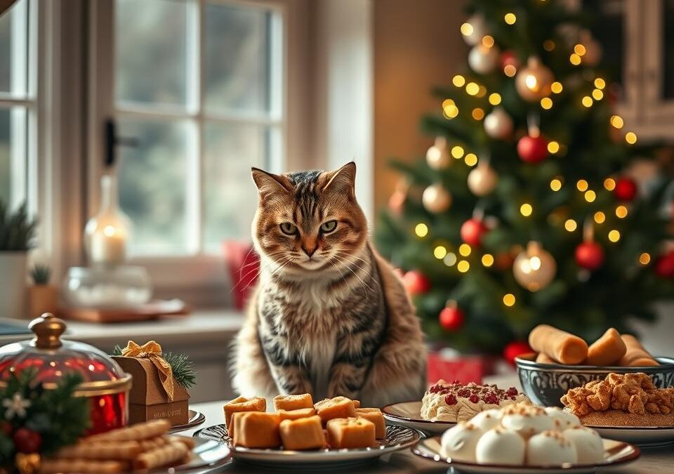 Macska és a karácsonyi ételek – mit szabad, mit nem?
