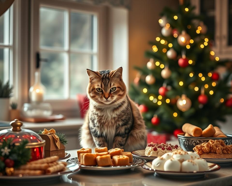 Macska és a karácsonyi ételek – mit szabad, mit nem?