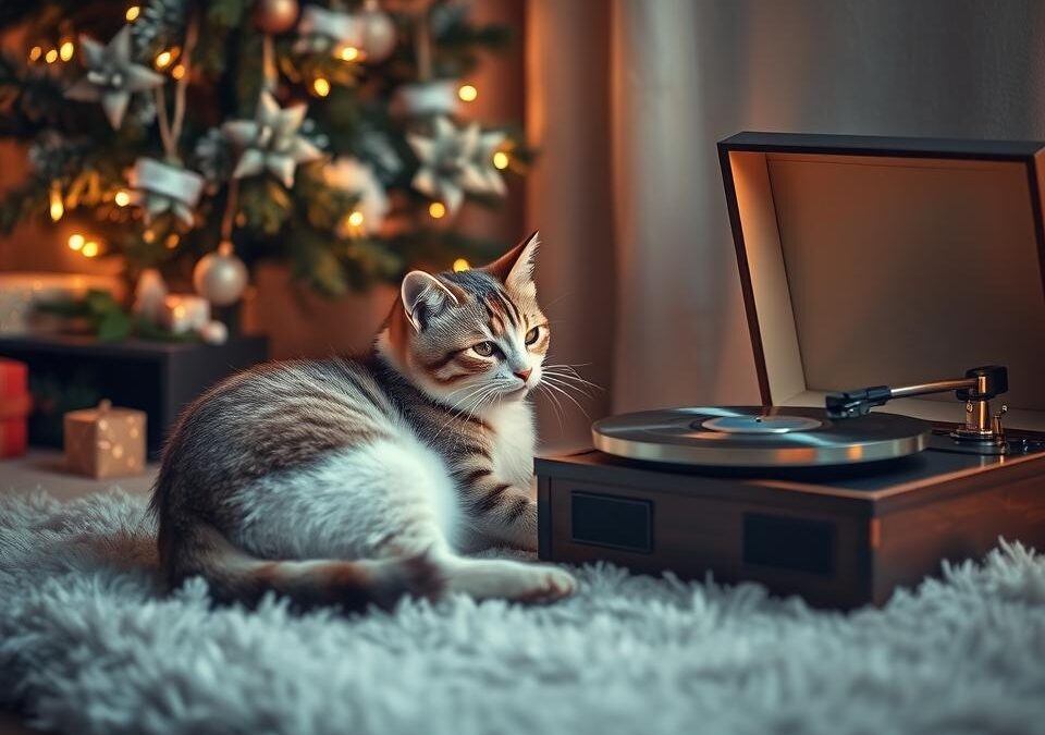 Karácsonyi zene és macskák – hatással van rájuk?