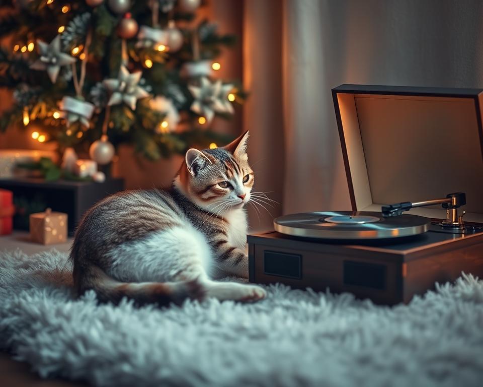 Karácsonyi zene és macskák – hatással van rájuk?