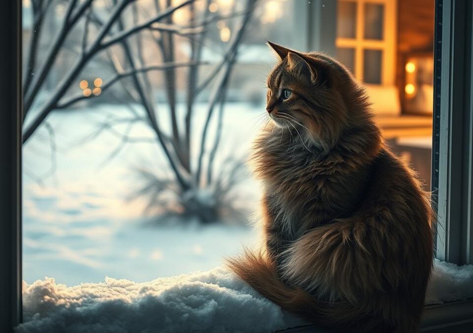 Macska télen kint vagy bent?