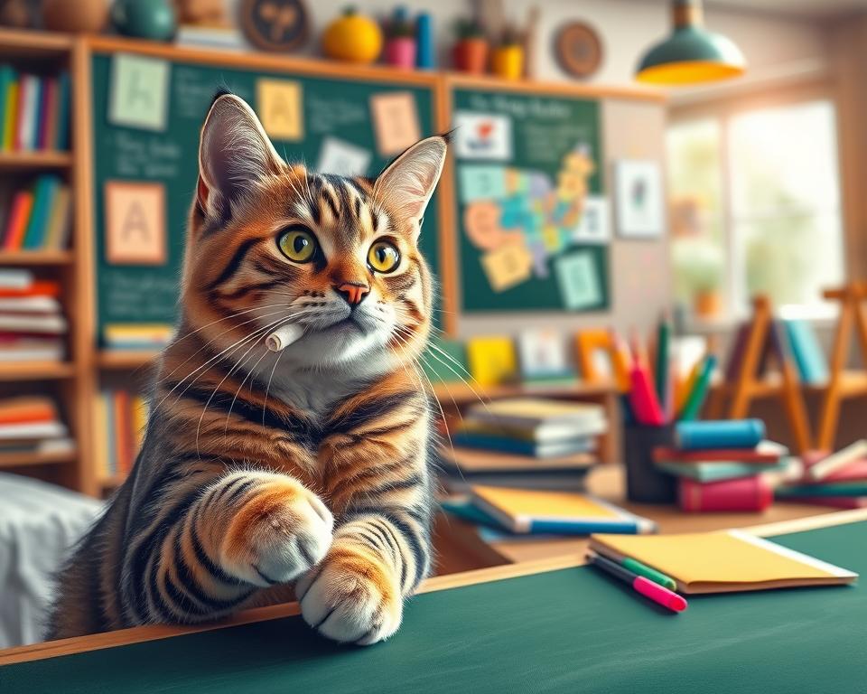 macska kreatív tanítás